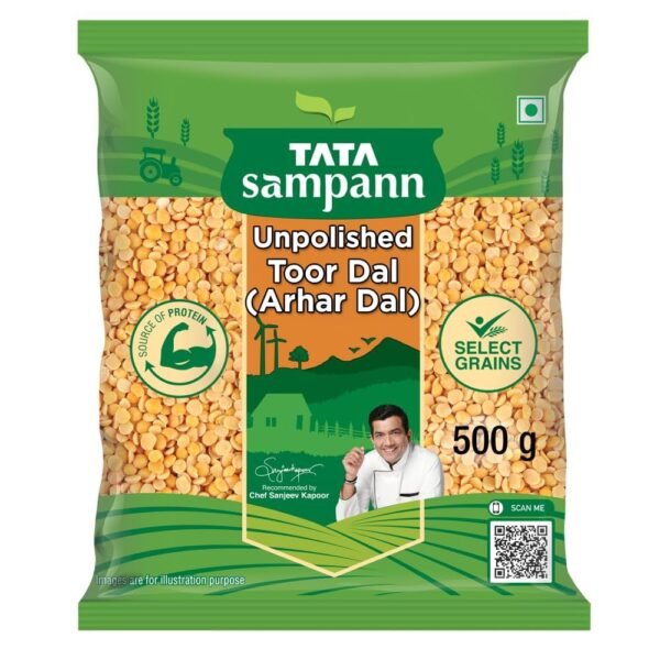 Tata Sampann Toor / Arhar Dal (500 g)